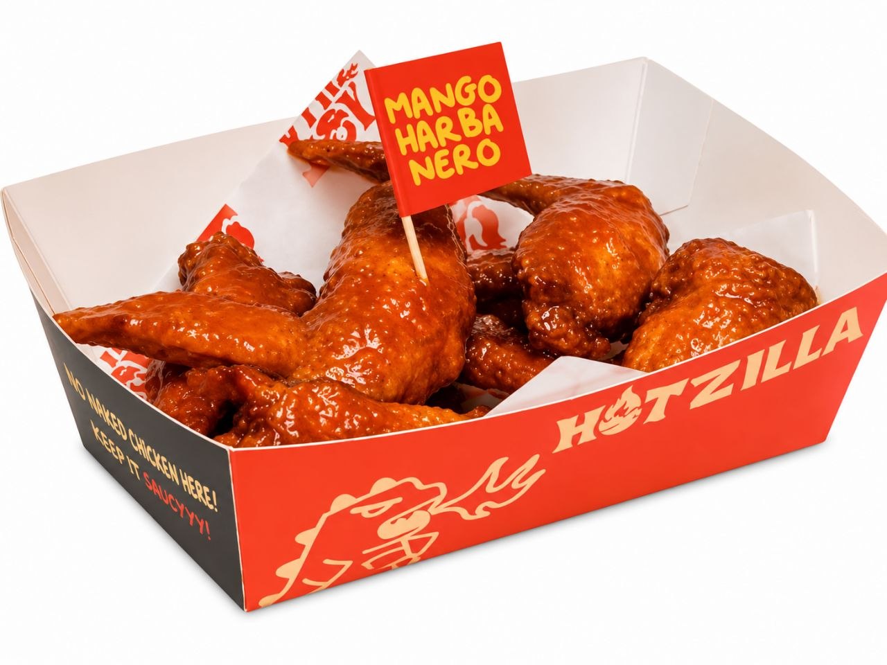Mango Habanero Wings