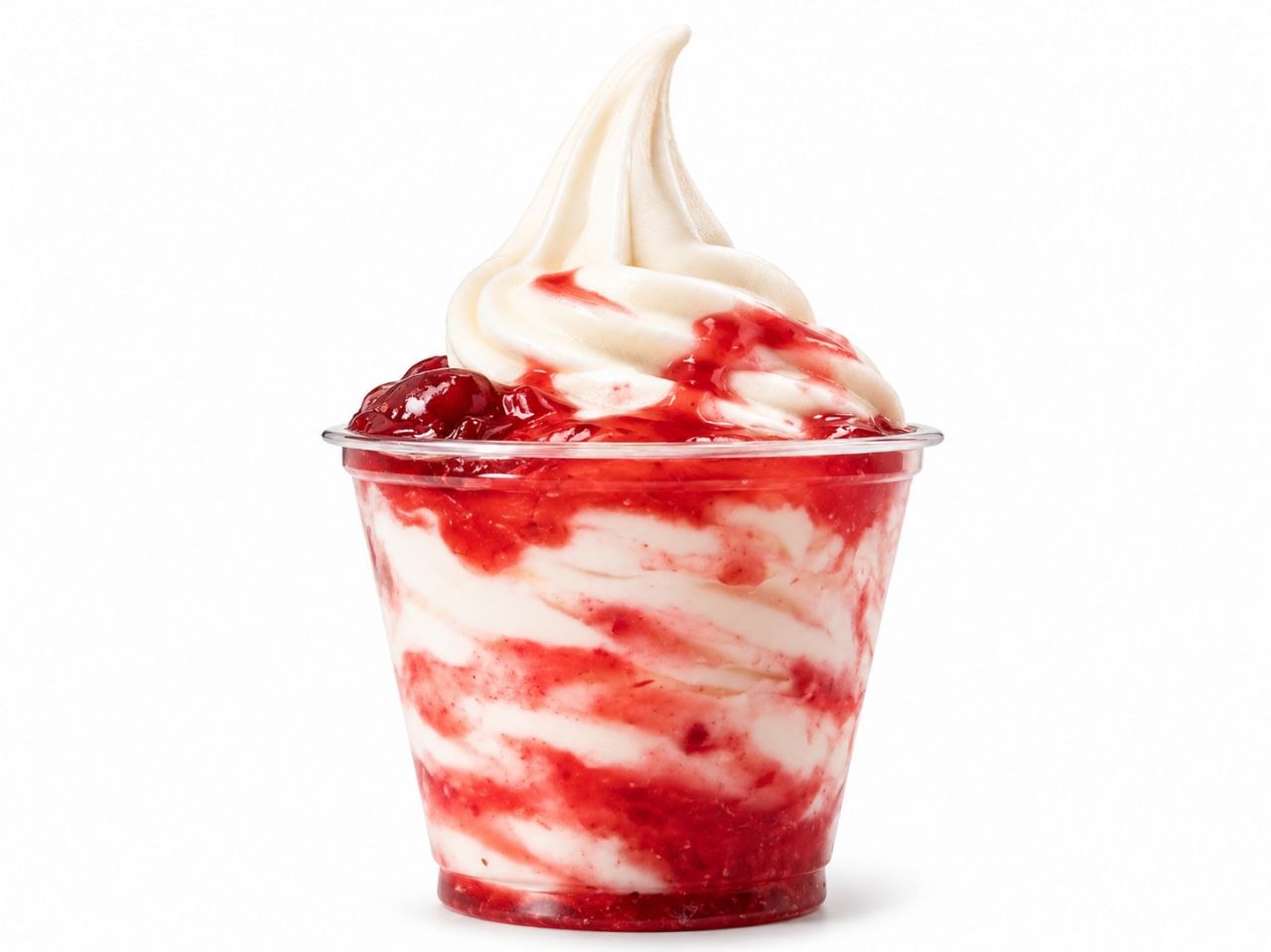 Strawberry Soft Serve